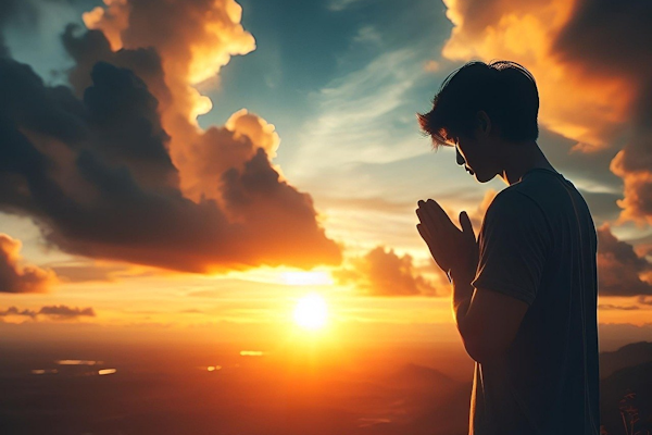 praying